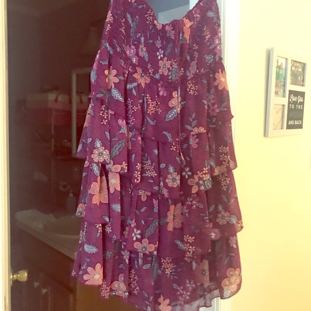 FINAL OFFER - AEO Strapless Tiered Dress